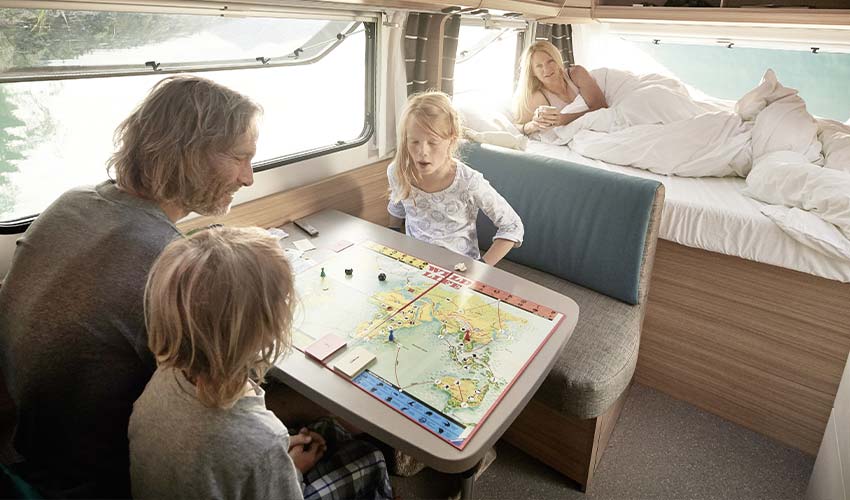 Voyager avec des enfants en van