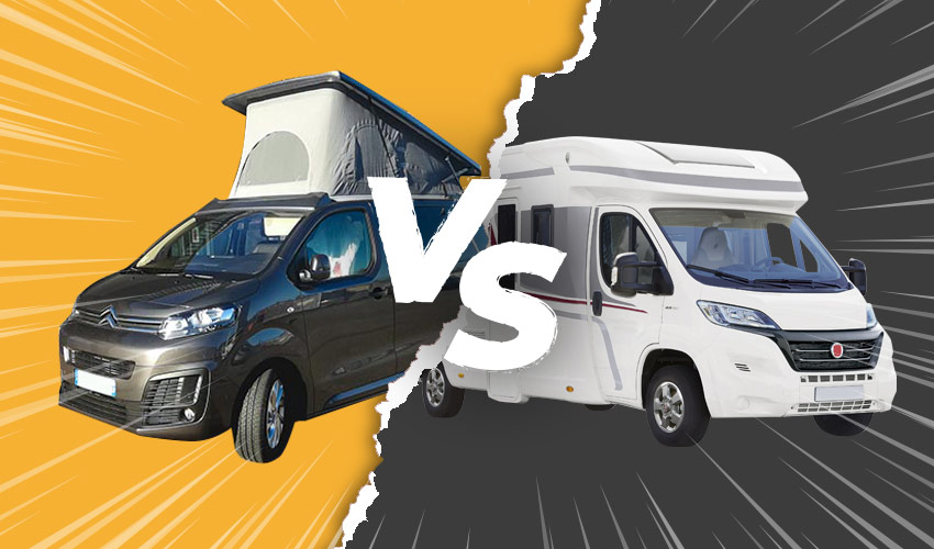 Van ou camping-car ? Nos conseils pour faire le bon choix