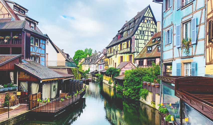 Colmar en van aménagé