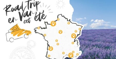 Road Trip en été en van